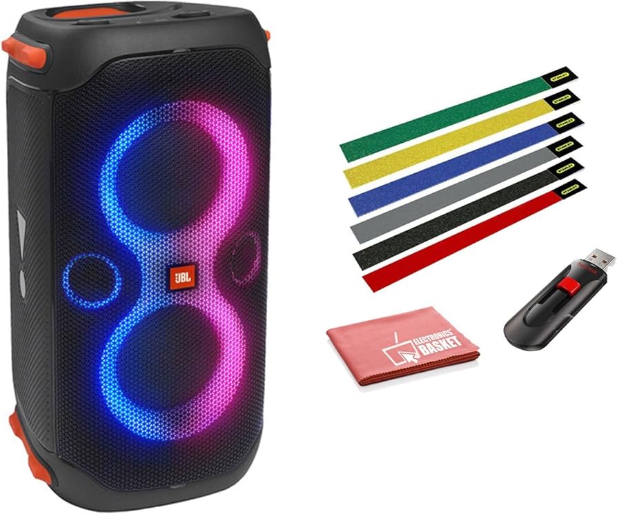 JBL PartyBox 110-160W Portable Wireless Speaker with Built-in