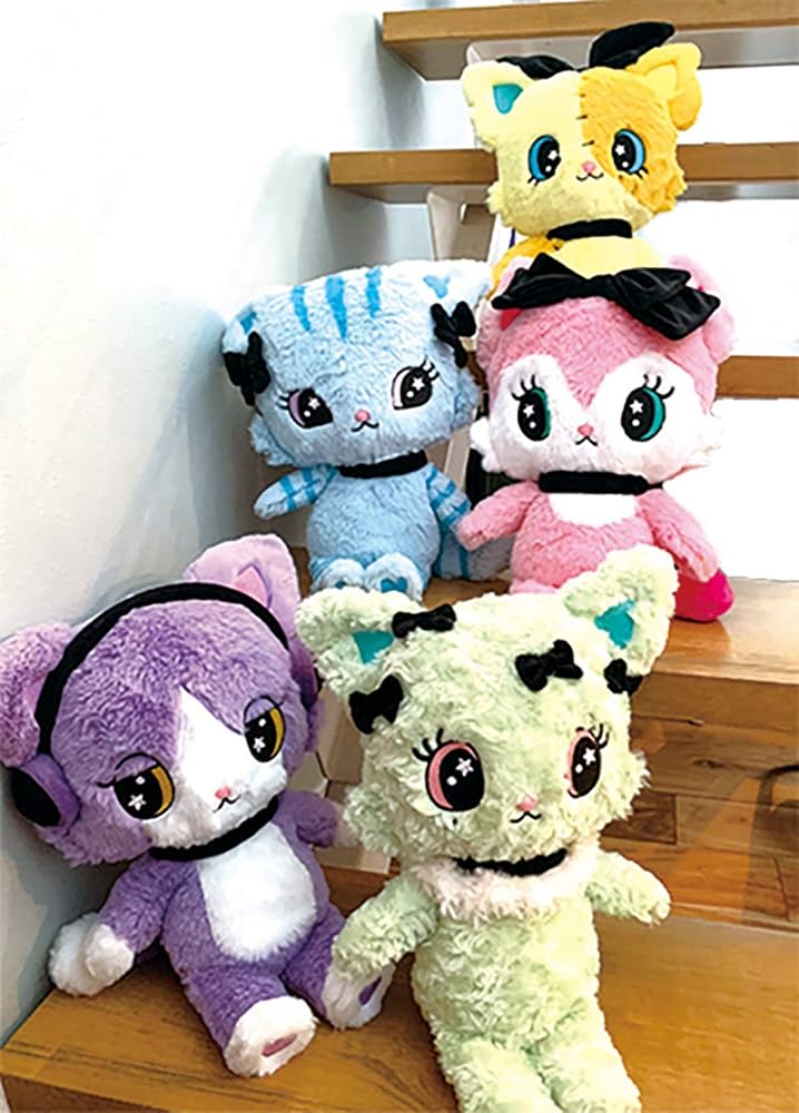 Amazon.co.jp: Beatcats ぬいぐるみ(M)リコ : おもちゃ