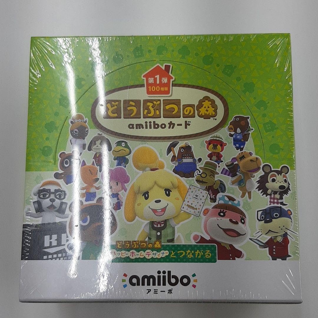 Amazon.co.jp: どうぶつの森amiiboカード 第1弾 1BOX (50パック入り