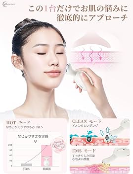 ❣自宅で手軽にエステ❣美顔ローラー 美顔器 EMS 美容ローラー 防水
