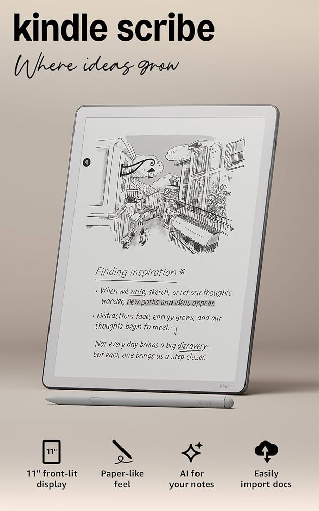 Amazon.com: Amazon Kindle Scribe 64GB (newest model) — 11” paper