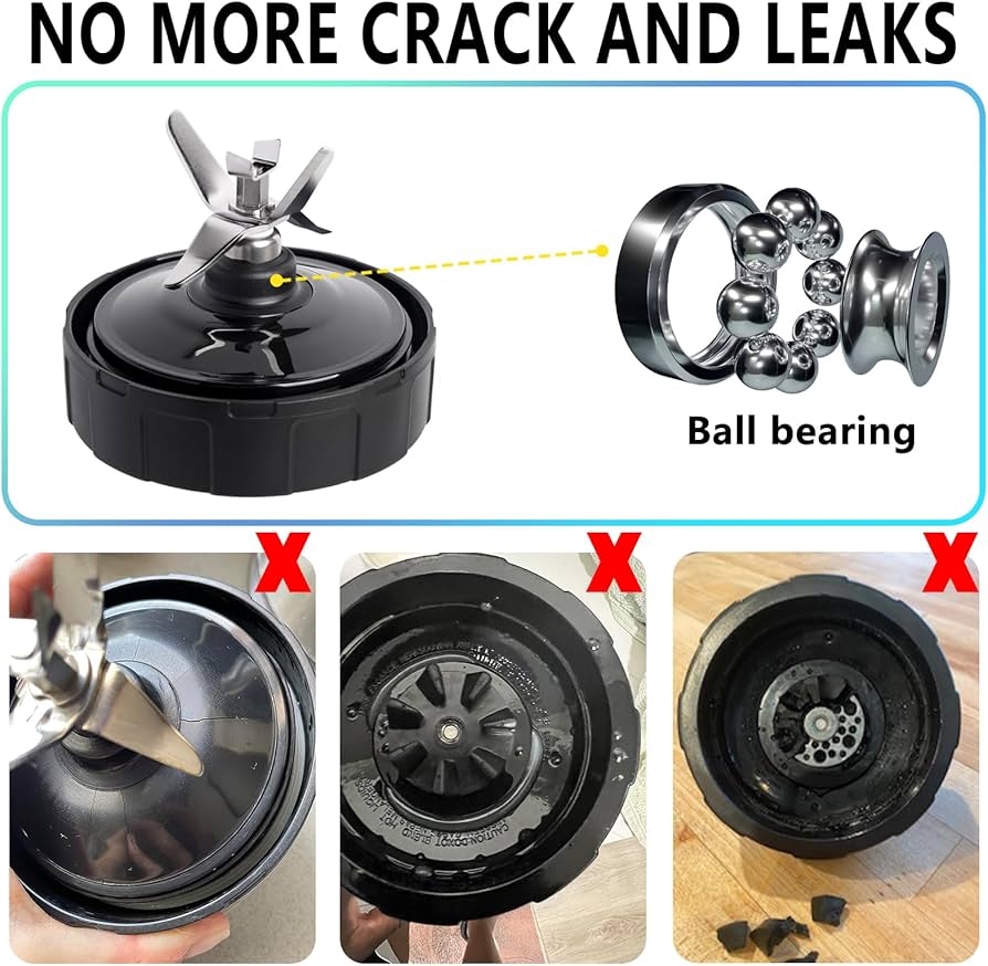 Amazon.com: (2 Pack) 7 Fins Extractor Blade Assembly For Ninja