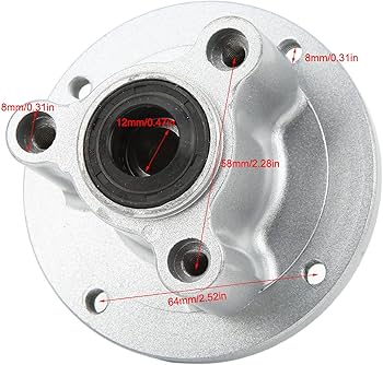 Amazon | フロントホイールハブ モンキー バイクZ50 50J用 CNC