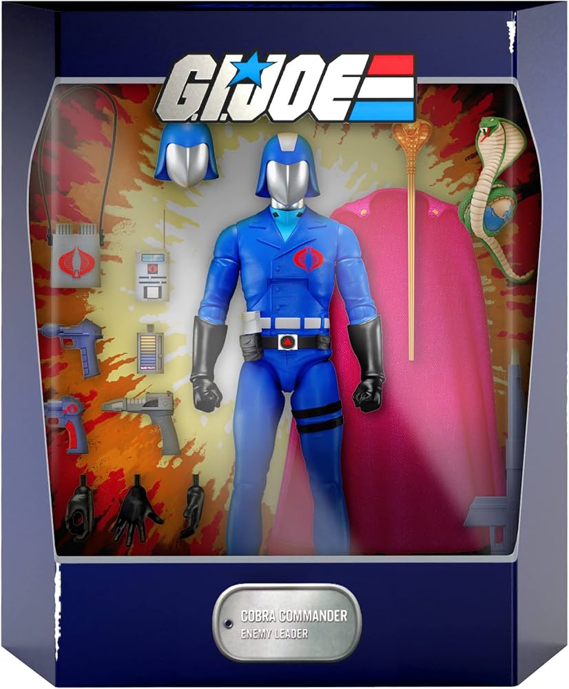 Amazon.co.jp: Super7 ULTIMATES!G.I.ジョーコブラコマンダー - 7