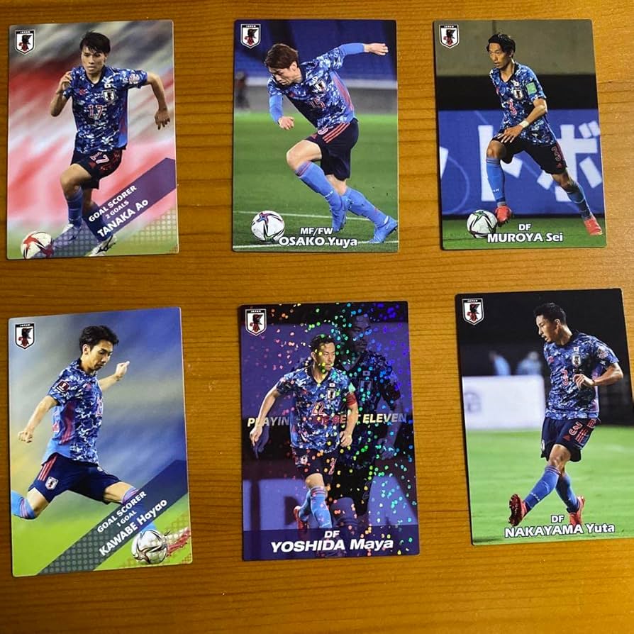 Amazon.co.jp: サッカー日本代表チーム ポテトチップス カード : おもちゃ