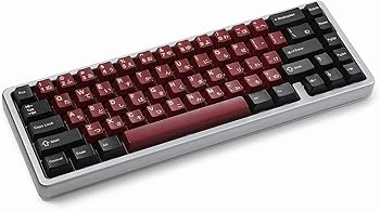 Amazon.com: DROP + Redsuns GMK Red Samurai Keycap Set for 65