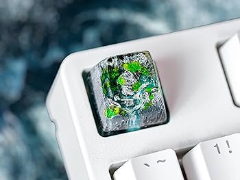 Amazon.com: DATKEY Summer Landscape Artisan Keycap - Japanese