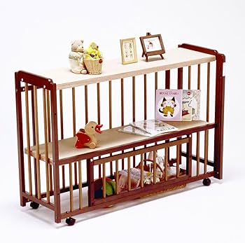 Amazon.co.jp: キンタロー 日本製ベビーベッド 2WAY スヌーピー S-5