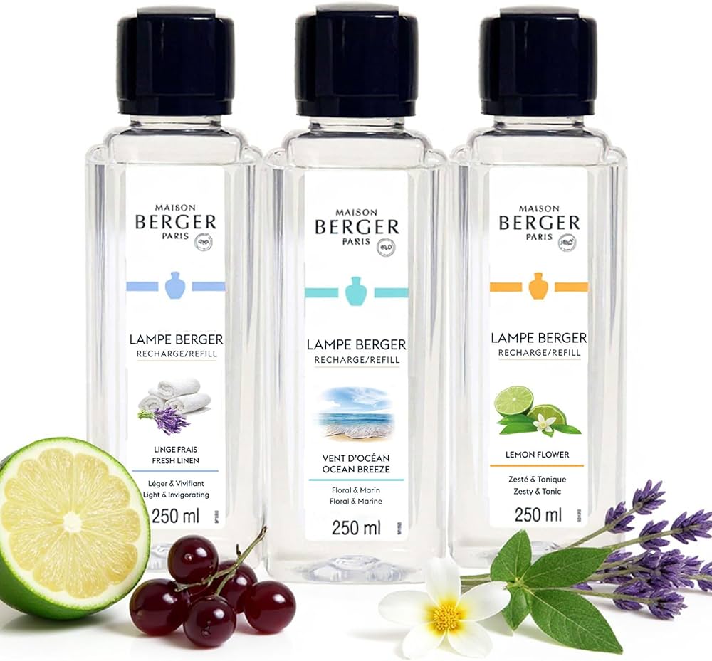 Amazon.com: Lampe Berger Fragrance Trio Refill for Home Fragrance