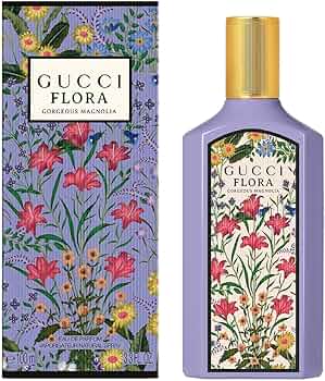 Amazon | Gucci Gucci Flora Gorgeous Magnolia Eau de Parfum 3.4 oz