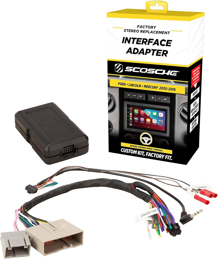 Amazon.com: Scosche FD5K-WP Factory Stereo Replacement Interface