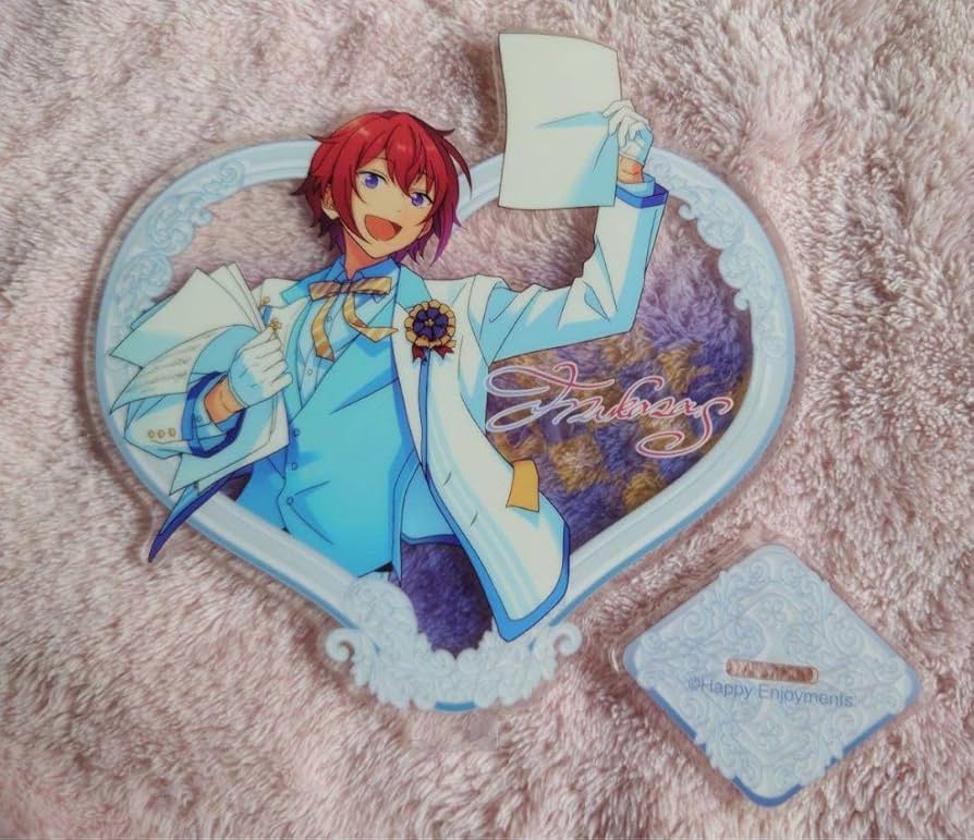 Amazon.co.jp: あん スタ 誓約アクスタ 朱桜司 : おもちゃ