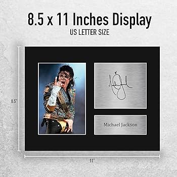 Amazon.co.jp: HWC Trading USL マイケル・ジャクソンギフト サイン