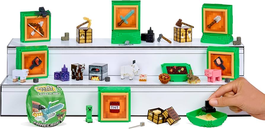 Amazon.co.jp: MGA's Miniverse Make It Mini Minecraft - MGAの