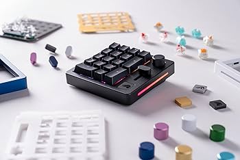 Glorious GMMK Macro Pad - Black Mechanical Numpad - 10 Key USB