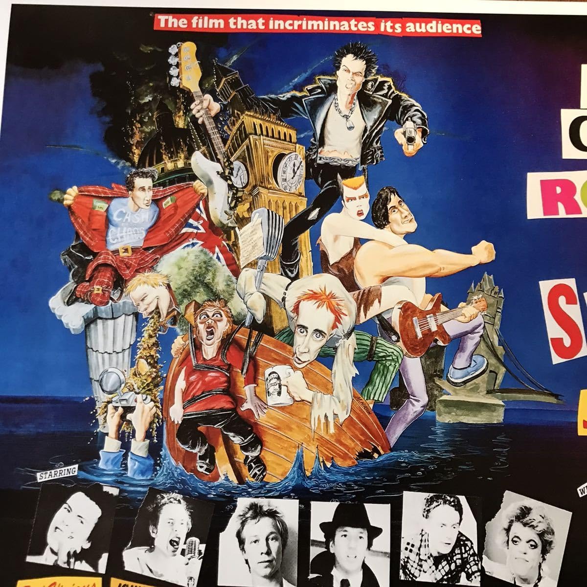 Amazon.co.jp: UK版ポスター『ザグレイトロックンロールスウィンドル