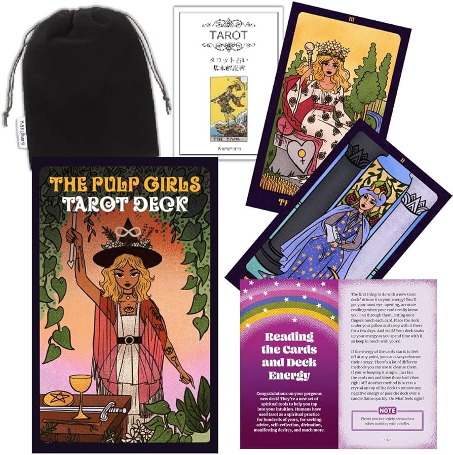 Amazon | Kancharo タロットカード 78 枚 タロット占い【パルプ