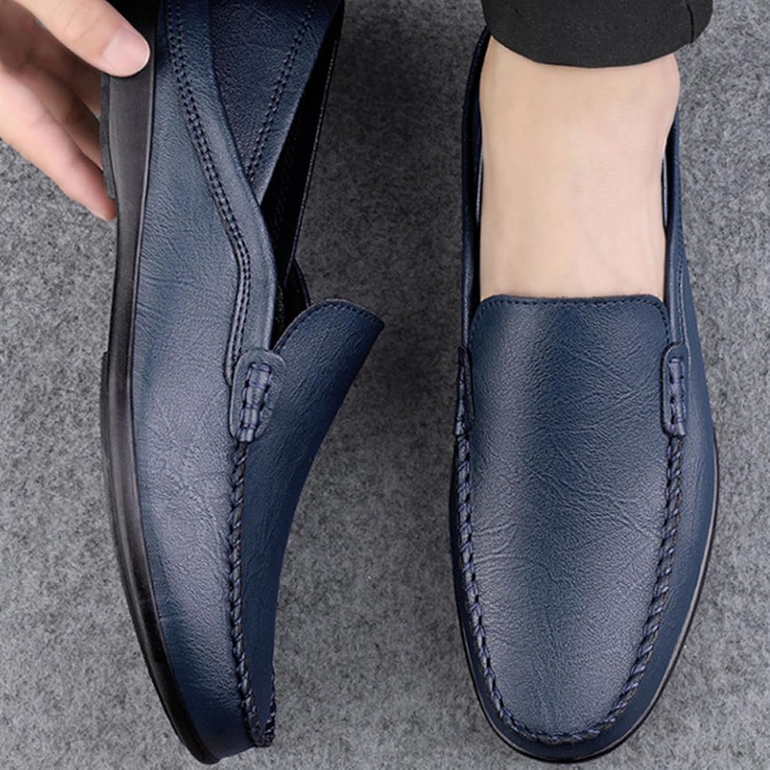 Amazon | [IJGE] ドライビングシューズ メンズ ローファー スリッポン