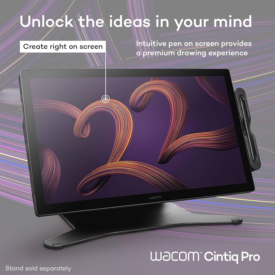 Amazon | Wacom Cintiq Pro 22 ドローイングタブレット スクリーン付き