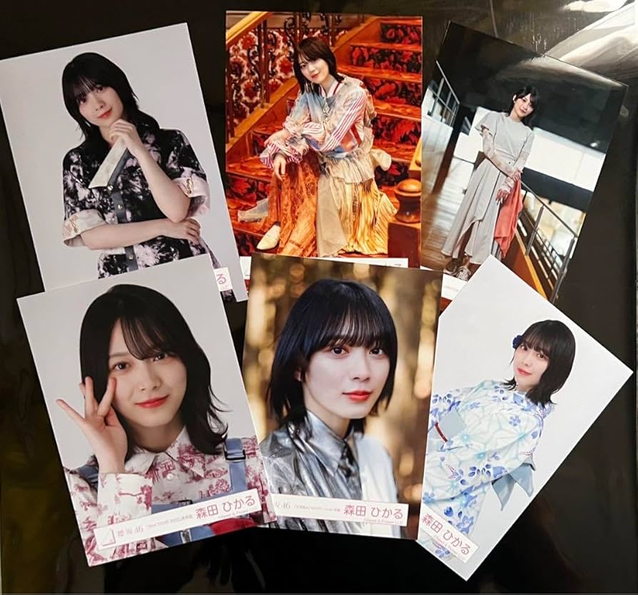 Amazon.co.jp: 櫻坂46 森田ひかる 生写真 6枚セット : おもちゃ