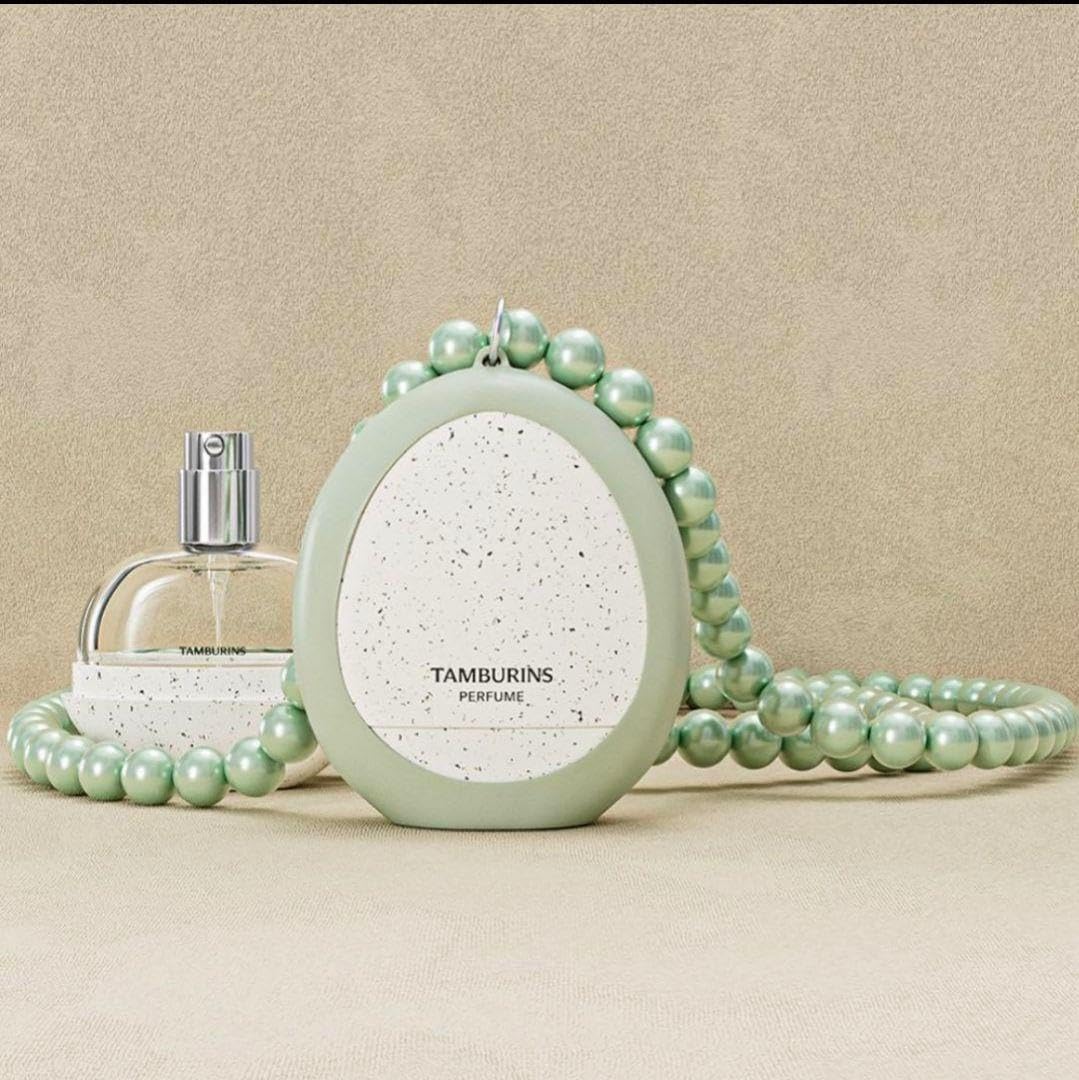 TAMBURINS タンバリンズ エッグパフューム パールケース 香水 ケース
