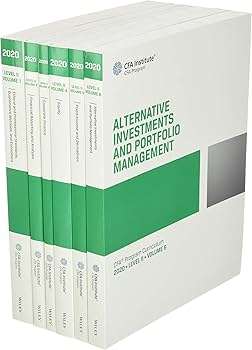 Amazon.com: CFA Program Curriculum 2020 Level II, Volumes 1-6 Box