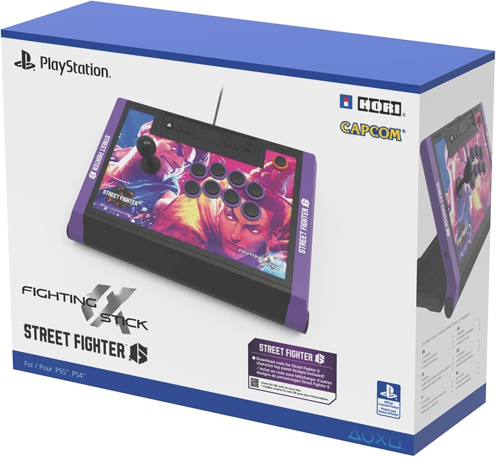 Amazon.com: HORI PlayStation 5 Fighting Stick Alpha (Street