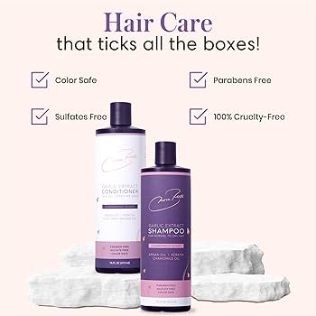 Amazon.com : Nora Ross Garlic Extract Daily Shampoo and