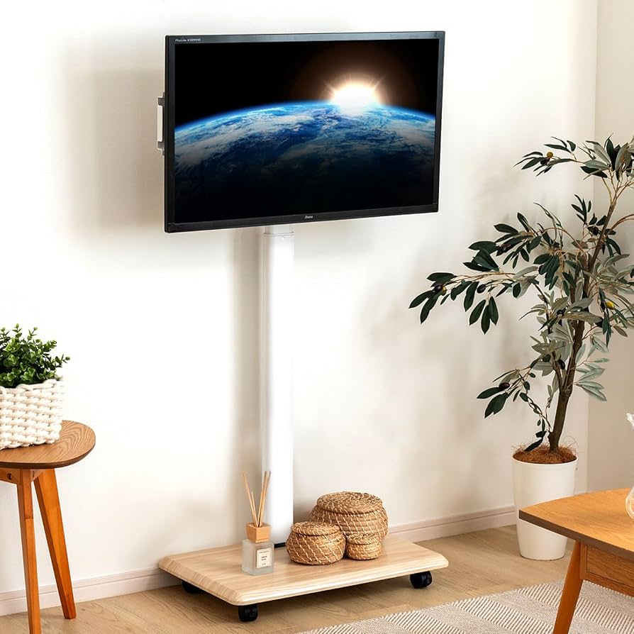 Amazon.co.jp: 【サインキングダム 】テレビスタンド 壁寄せテレビ