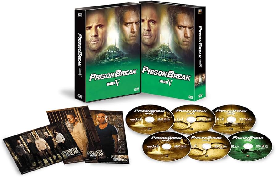 Amazon.co.jp: プリズン・ブレイク シーズン5 DVDコレクターズBOX