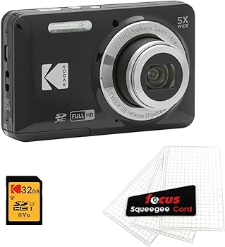 Amazon.com : Kodak PIXPRO Friendly Zoom FZ55 Digital Camera (Black