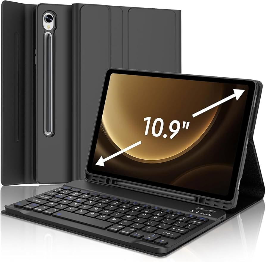 Amazon.com: Keyboard Case for Samsung Galaxy Tab S10 FE/S9 FE 10.9
