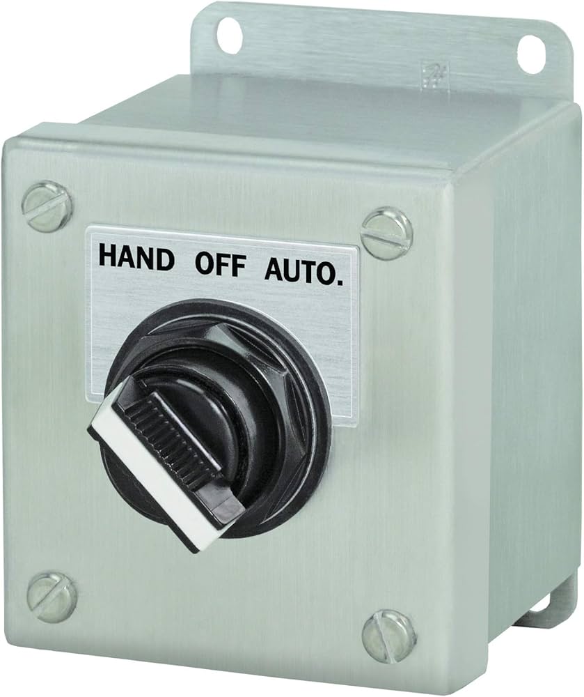 Siemens 52C156S Heavy Duty Selector Switch Control Station, 3