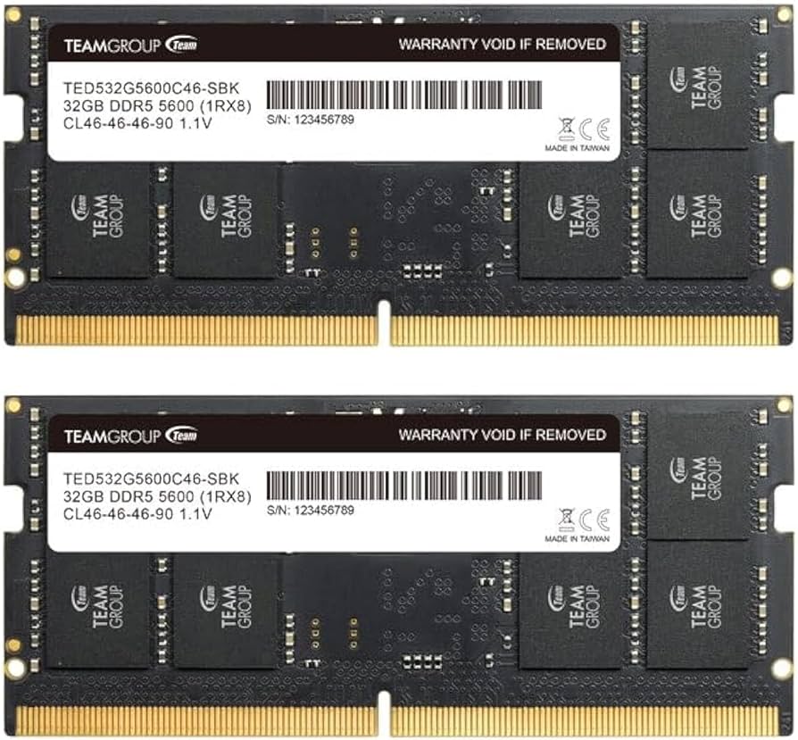 Amazon.co.jp: TEAMGROUP Elite SODIMM DDR5 64GB (2x32GB) 5600Mhz