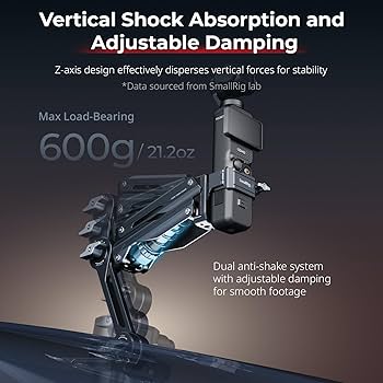 Amazon.com: SMALLRIG Mini Shock Absorber Arm, 4-inch Vacuum