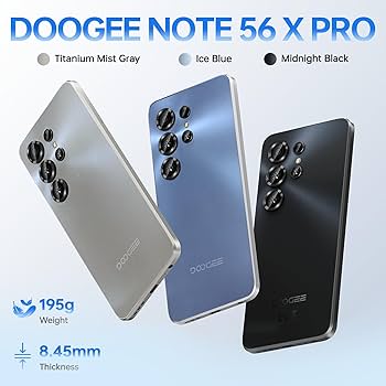 Amazon.com: DOOGEE Note 56 X PRO Android 16 Cell Phone Unlocked