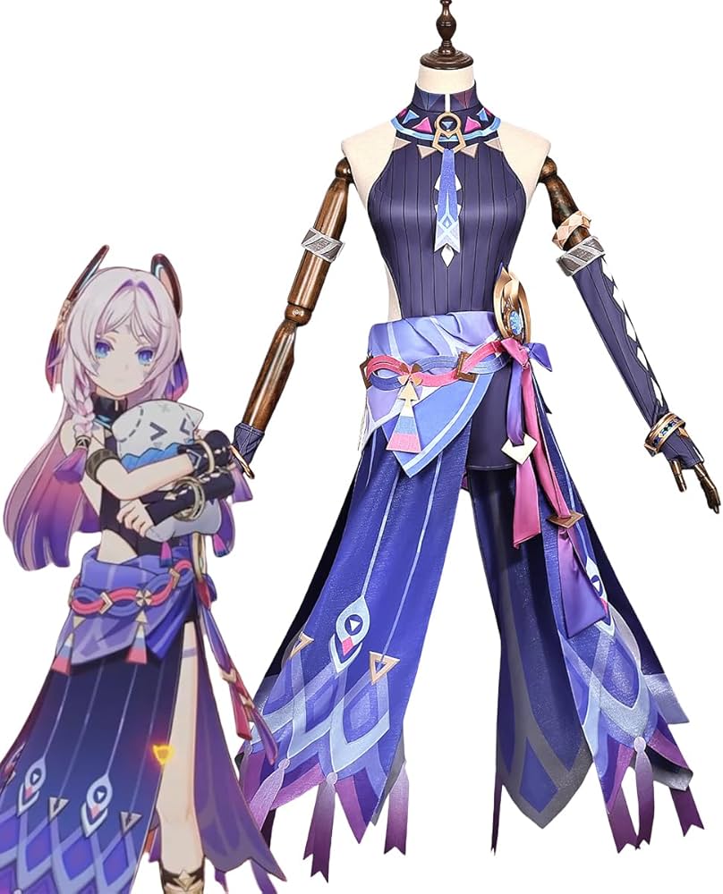 Amazon.co.jp: [りん] 原神 シトラリ コスプレ衣装 戦闘服 豪華版