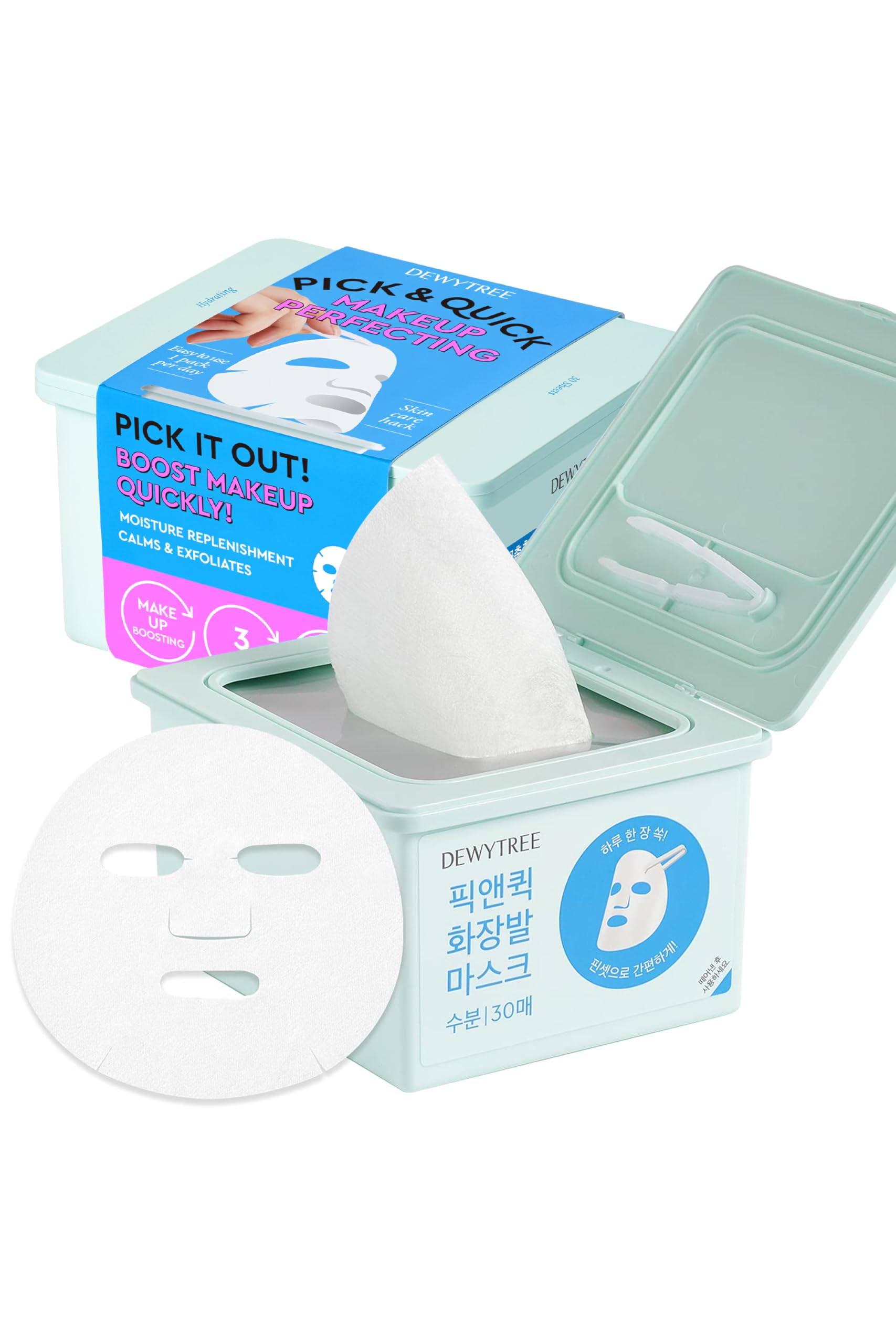 Amazon.com : DEWYTREE Pick and Quick Refreshing Aqua Mask 30