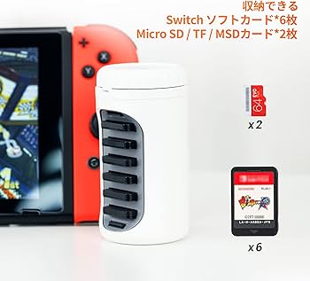 Amazon.co.jp: KIWIFOTOS switch カードケース メモリーカードケース 6