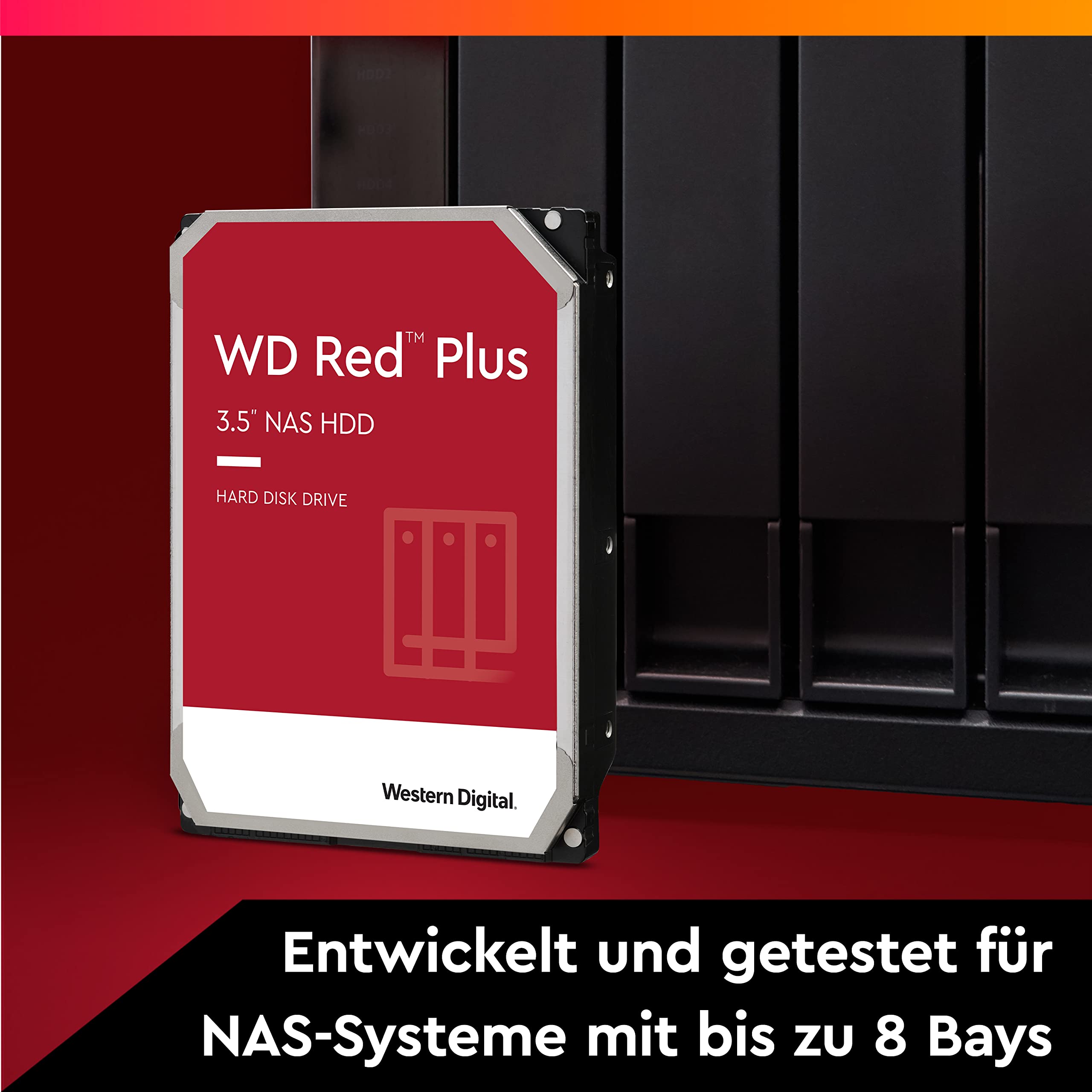 Amazon | WD Red 6TB NASハードドライブ - 5400 RPMクラス、SATA 6 Gb