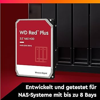 Amazon.com: Western Digital 6TB WD Red Plus NAS Internal Hard