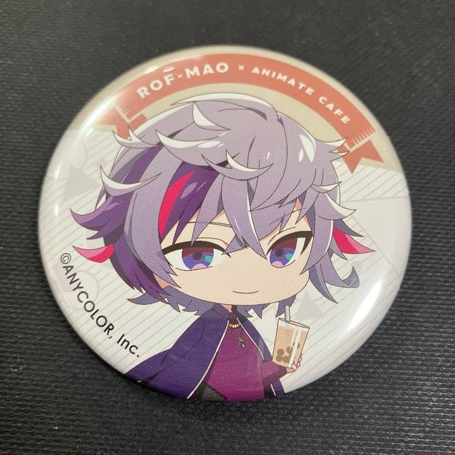 Amazon.co.jp: 不破湊 缶バッジ アニメイトカフェ ろふまお ROF-MAO