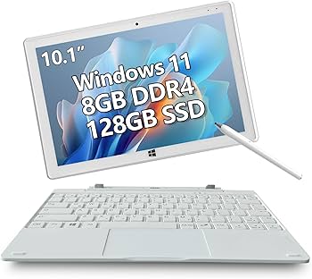 Amazon.co.jp: 2in1 Windows タブレットポンコン 8GB DDR4+128GB SSD