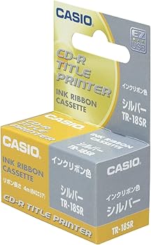 Amazon.co.jp: カシオ ディスクタイトルプリンター インクリボン TR