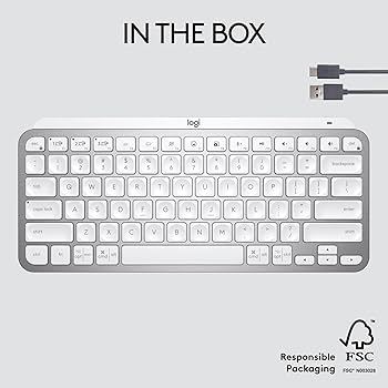 Amazon.com: Logitech MX Keys Mini Minimalist Wireless Illuminated