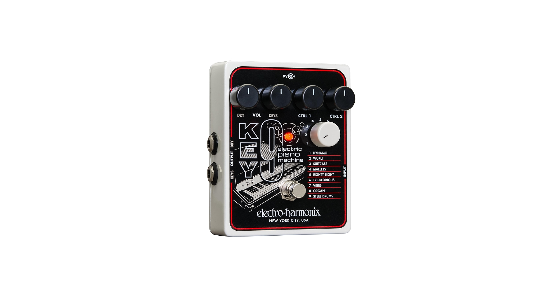 Amazon.com: Electro-Harmonix KEY9 Electric Piano Machine Pedal