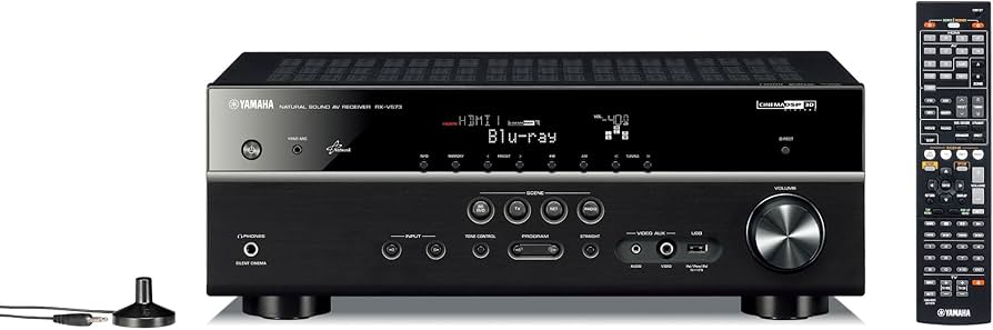 Amazon.co.jp: YAMAHA 7.1ch AVレシーバー RX-V573(B) ブラック RX