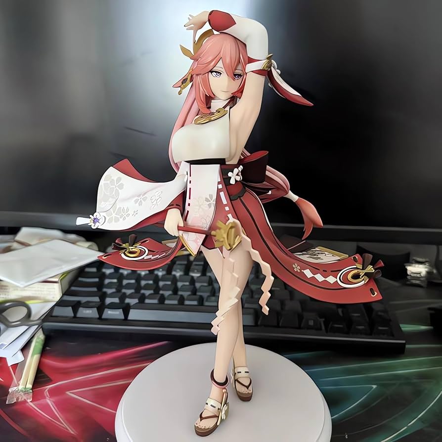 Amazon.co.jp: miHoYo 原神 フィギュア 八重神子 1/6スケール PVC&ABS