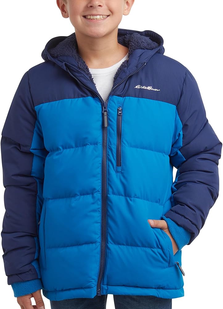 Amazon.com: Eddie Bauer Boys' Winter Jacket - Heavyweight Quilted