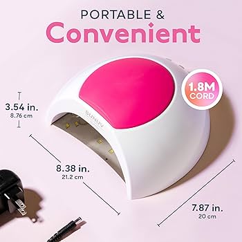 Amazon.com : SUNUV SUN2C UV Light for Nails, UV LED Nail Lamp with